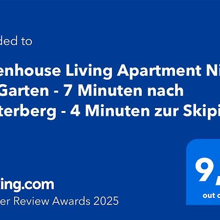Greenhouse Living Apartment Nivis Mit Garten - 4 Minuten Nach Winterberg - Wandern, Mountainbike Fahren - Natur Geniessen Medebach Ngoại thất bức ảnh